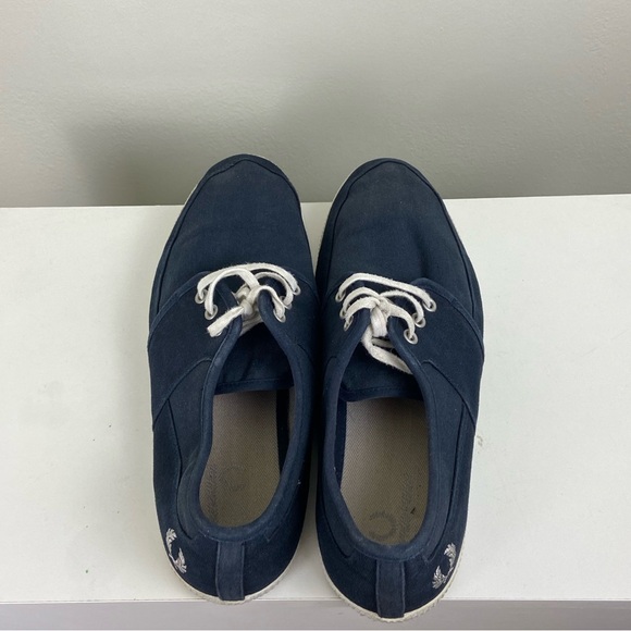 Men’s Fred Perry Tonic Navy Sneakers - Picture 4 of 7